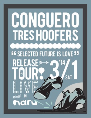 photo:Conguero Tres Hoofers 「Selected Future is Love」Release tour @ naru