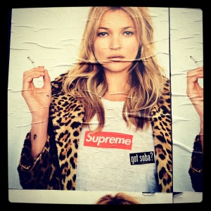 photo:Supreme × Kate Moss × got soba?