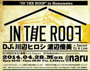 photo:「IN THE ROOF」in Hamamatsu 4/28(月) @naru